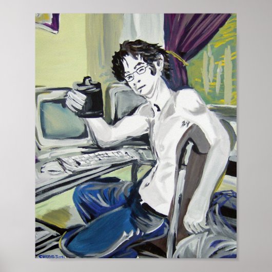 Computerprogrammierer Poster (Vorne)