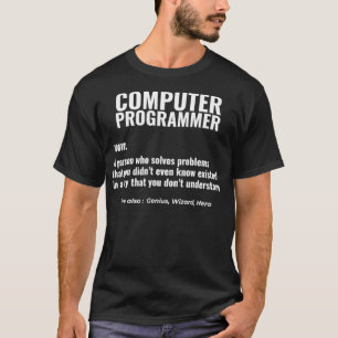 Computerprogrammierer Problemlöser-Originaldesign T-Shirt