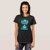 Computerprogrammierer programmiert Cybersicherheit T-Shirt (Vorne ganz)