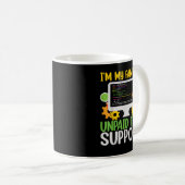 Computerprogrammierer Spaß in meiner Familie Unbez Kaffeetasse (VorderseiteRechts)