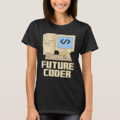 Computerprogrammierer Student Future Cod T-Shirt (Vorderseite)