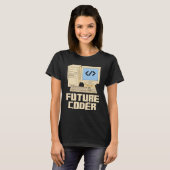 Computerprogrammierer Student Future Cod T-Shirt (Vorne ganz)