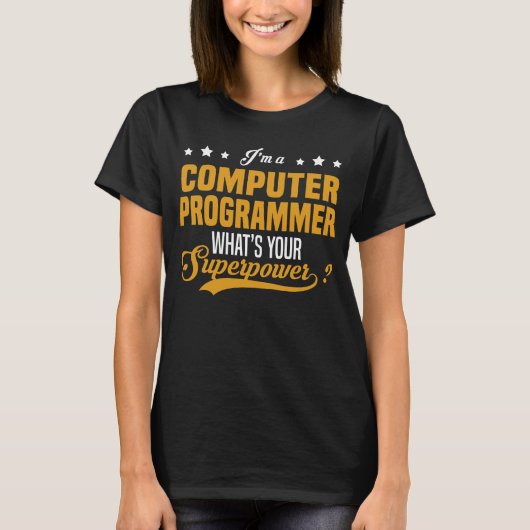 Computerprogrammierer T-Shirt (Vorderseite)