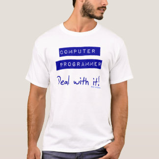 Computerprogrammierer-T-Shirt T-Shirt