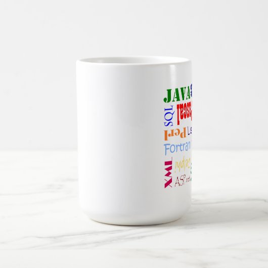 Computerprogrammierer-Tasse Kaffeetasse (Mittel)