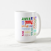 Computerprogrammierer-Tasse Kaffeetasse (VorderseiteRechts)