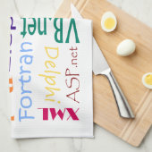 Computerprogrammierer-Tee-Tuch Handtuch (Viertel Falte)