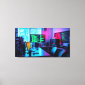 Computerprogrammierung Leinwanddruck (Vorderseite)