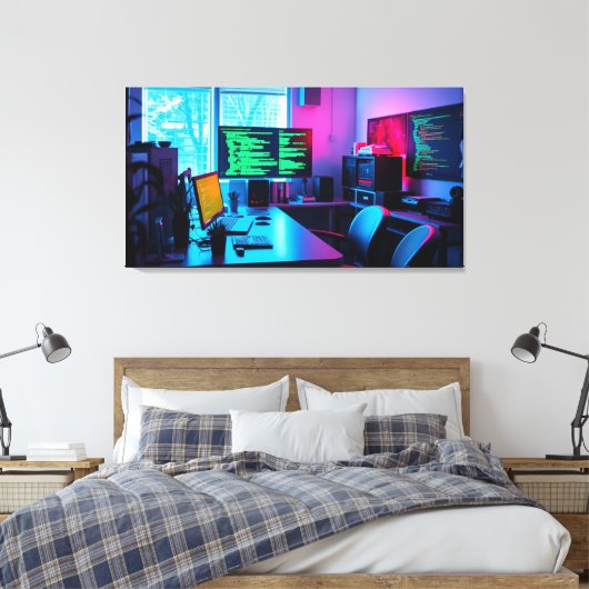 Computerprogrammierung Leinwanddruck (Insitu (Schlafzimmer))