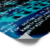 Computerprogrammierung Poster (Ecke)