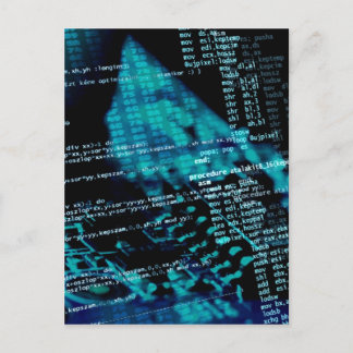 Computerprogrammierung Postkarte