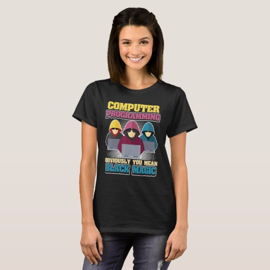 Computerprogrammierung T-Shirt (Vorne ganz)