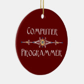 Computerprogrammleitung Keramik Ornament (Rechts)