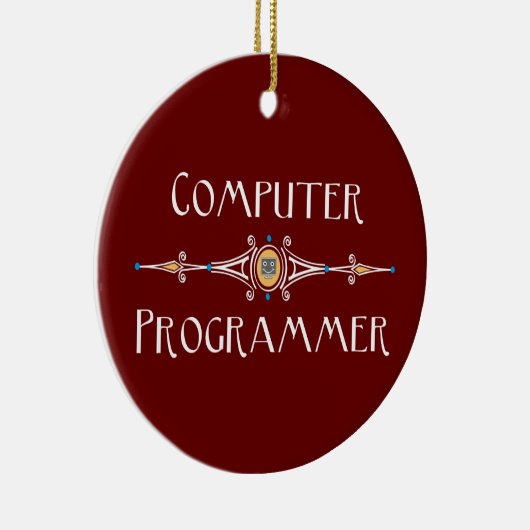 Computerprogrammleitung Keramik Ornament (Rechts)
