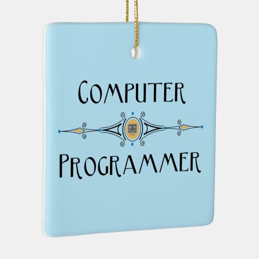 Computerprogrammleitung Keramikornament (Rechts)