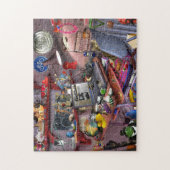 Computerraum verstecktes Objekt Puzzle (Vertikal)