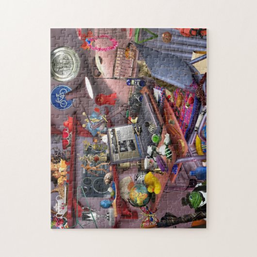 Computerraum verstecktes Objekt Puzzle (Vertikal)