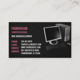 Computerreparatur - Berufliche Visitenkarte