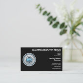 Computerreparatur der Erholung Computerhersteller Visitenkarte (Stehend Vorderseite)