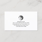 Computerreparatur des PC-Technikers Visitenkarte (Rückseite)