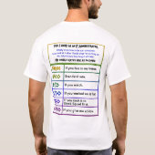 Computerreparatur - IT Administrator - Hemd T-Shirt (Rückseite)