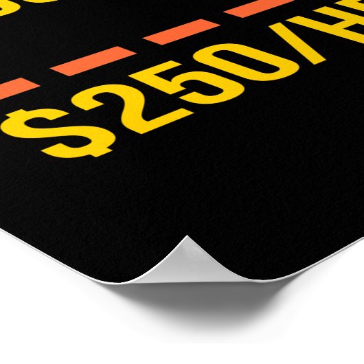 Computerreparatur IT Tech Software Programmer Geek Poster (Ecke)