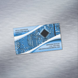 Computerreparatur Magnetische Visitenkarte
