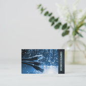 Computerreparatur, Technik, Notebook-Visitenkarten Visitenkarte (Stehend Vorderseite)