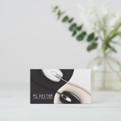 Computerreparatur, Technik, Notebook-Visitenkarten Visitenkarte (Stehend Vorderseite)