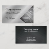 Computerreparatur verkaufte Leiterplatten Visitenk Visitenkarte (Vorne/Hinten)