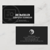 Computerreparatur Visitenkarte (Vorne/Hinten)