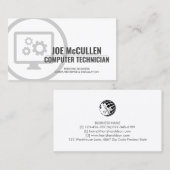 Computerreparatur Visitenkarte (Vorne/Hinten)