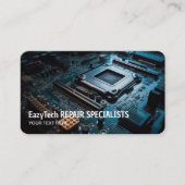 Computerreparatur Visitenkarte (Vorderseite)