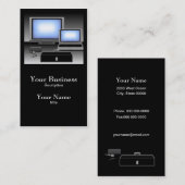 Computerreparaturdienstkarte 2 visitenkarte (Vorne/Hinten)