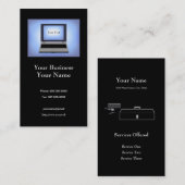 Computerreparaturkarte Visitenkarte (Vorne/Hinten)