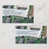 Computerreparaturkarte Visitenkarte (Vorne/Hinten)