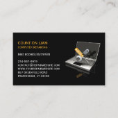 Computerreparaturkarte Visitenkarte (Vorderseite)