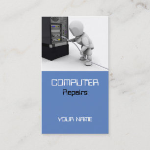 Computerreparaturkarte Visitenkarte