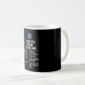 Computerreparaturtechniker Geschenkidee Kaffeetasse (VorderseiteRechts)