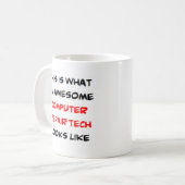 Computerreparaturtechnologie, phantastisch kaffeetasse (Vorderseite Links)