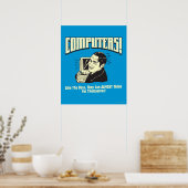 Computers: Like the Boss Poster (Küche)