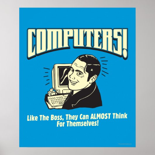 Computers: Like the Boss Poster (Vorne)