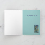 Computersankt-Weihnachtskarte Feiertagskarte (Innenseite)