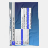 Computersarkasmus Handtuch (Vertikal)