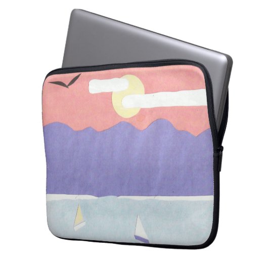 Computerschlacke mit Bergbau Laptopschutzhülle (Vorderseite Links)