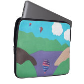 Computerschlacke mit Bergbau Laptopschutzhülle (Vorne Rechts)