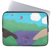 Computerschlacke mit Bergbau Laptopschutzhülle (Vorderseite)