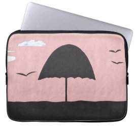 Computerschläfchen mit Beachszene Laptopschutzhülle