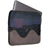 Computerschläfchen mit nächtlicher Szene Laptopschutzhülle (Vorne Rechts)