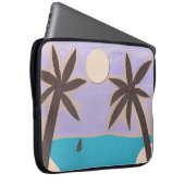 Computerschläfchen mit Palm Beach Szene Laptopschutzhülle (Vorne Rechts)